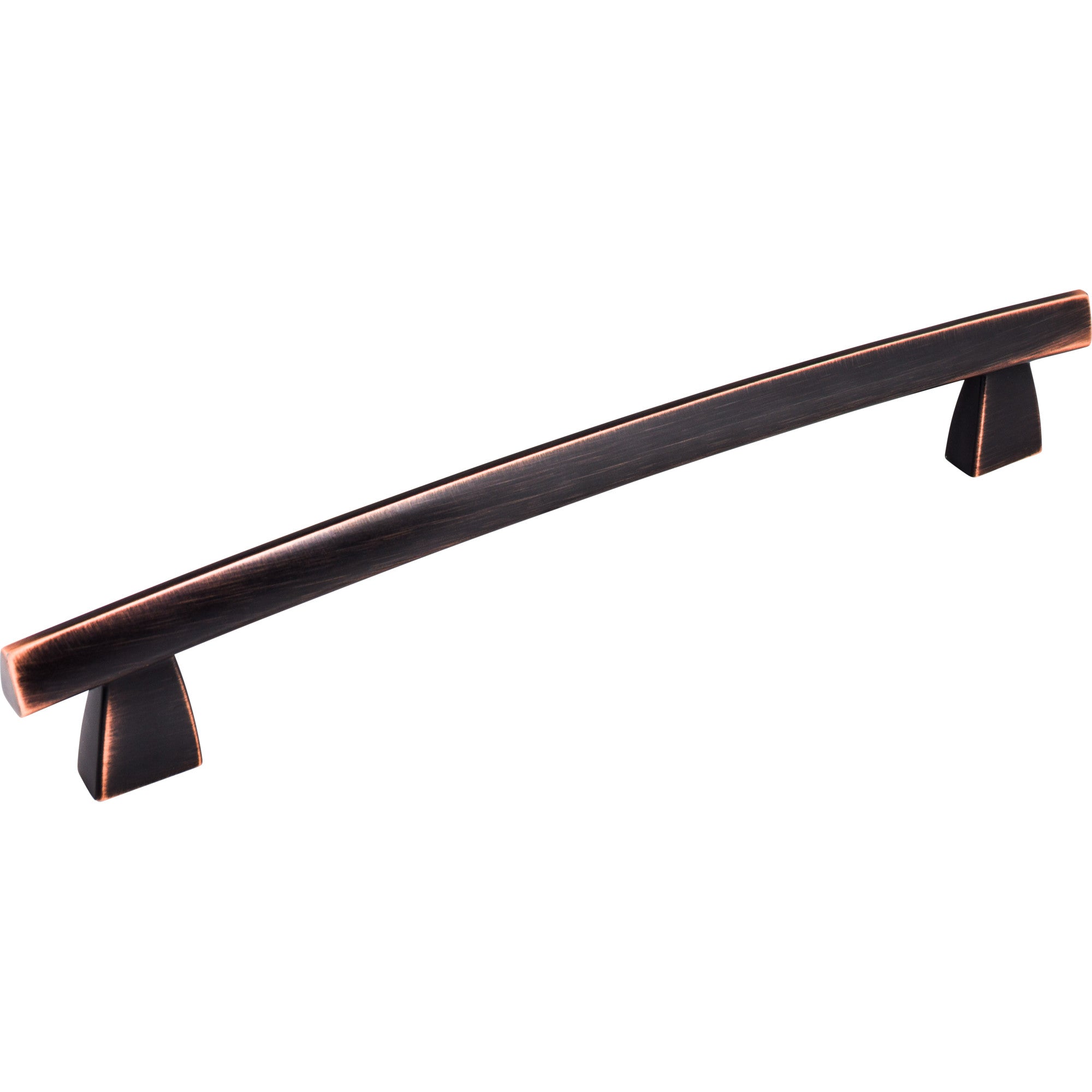 Arched 12" Center to Center Appliance Pull - Tuscan Bronze