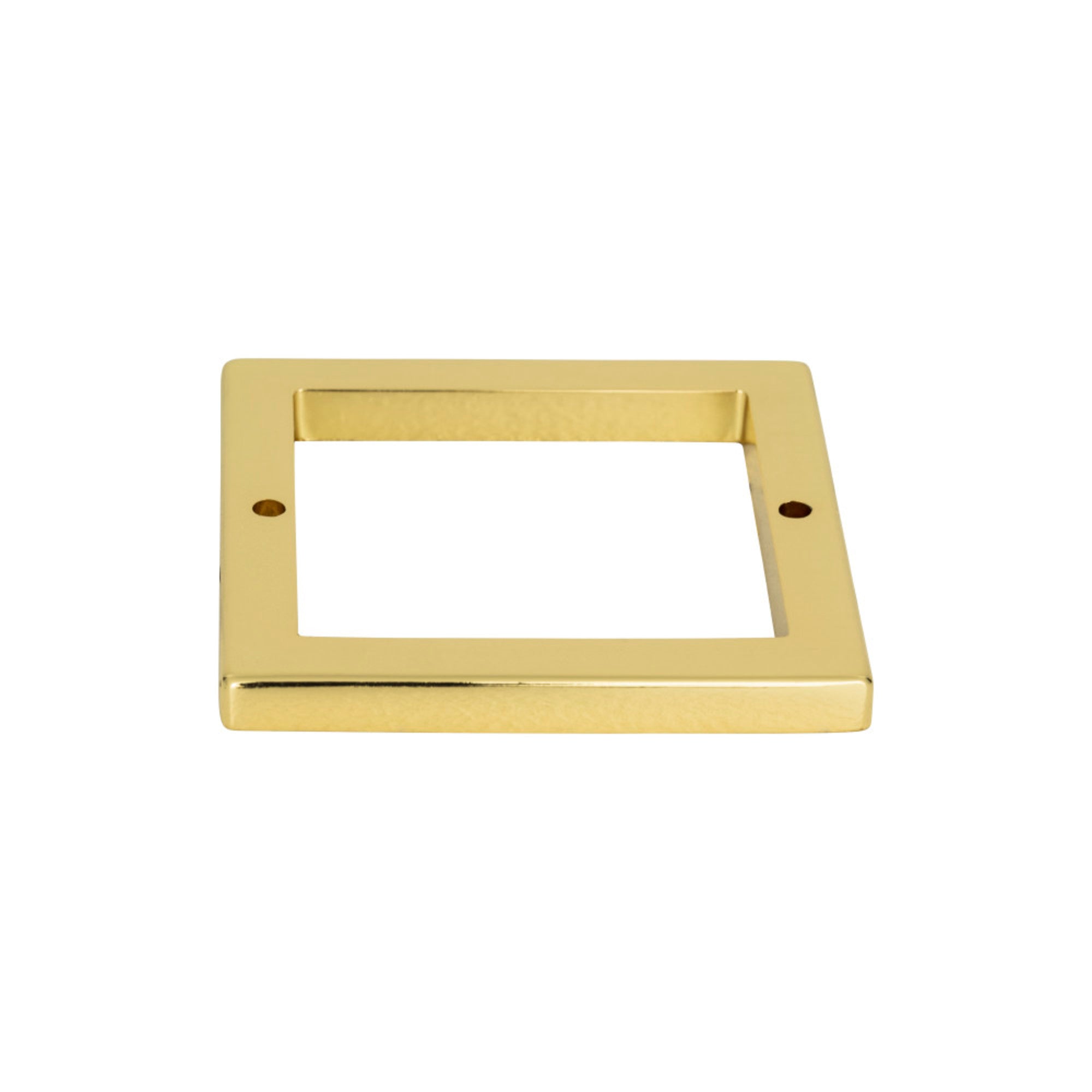 Tableau Square 2 1/2" Center to Center Pull Backplate - French Gold
