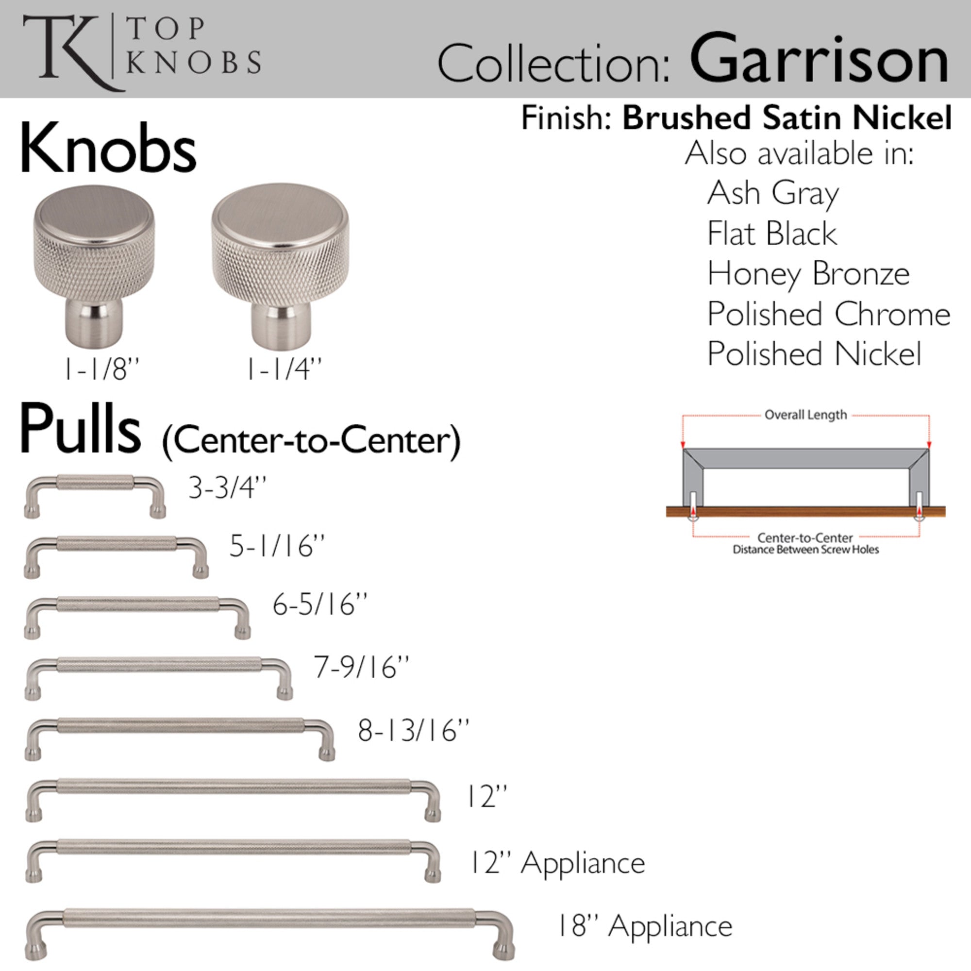 Garrison Bar Pull