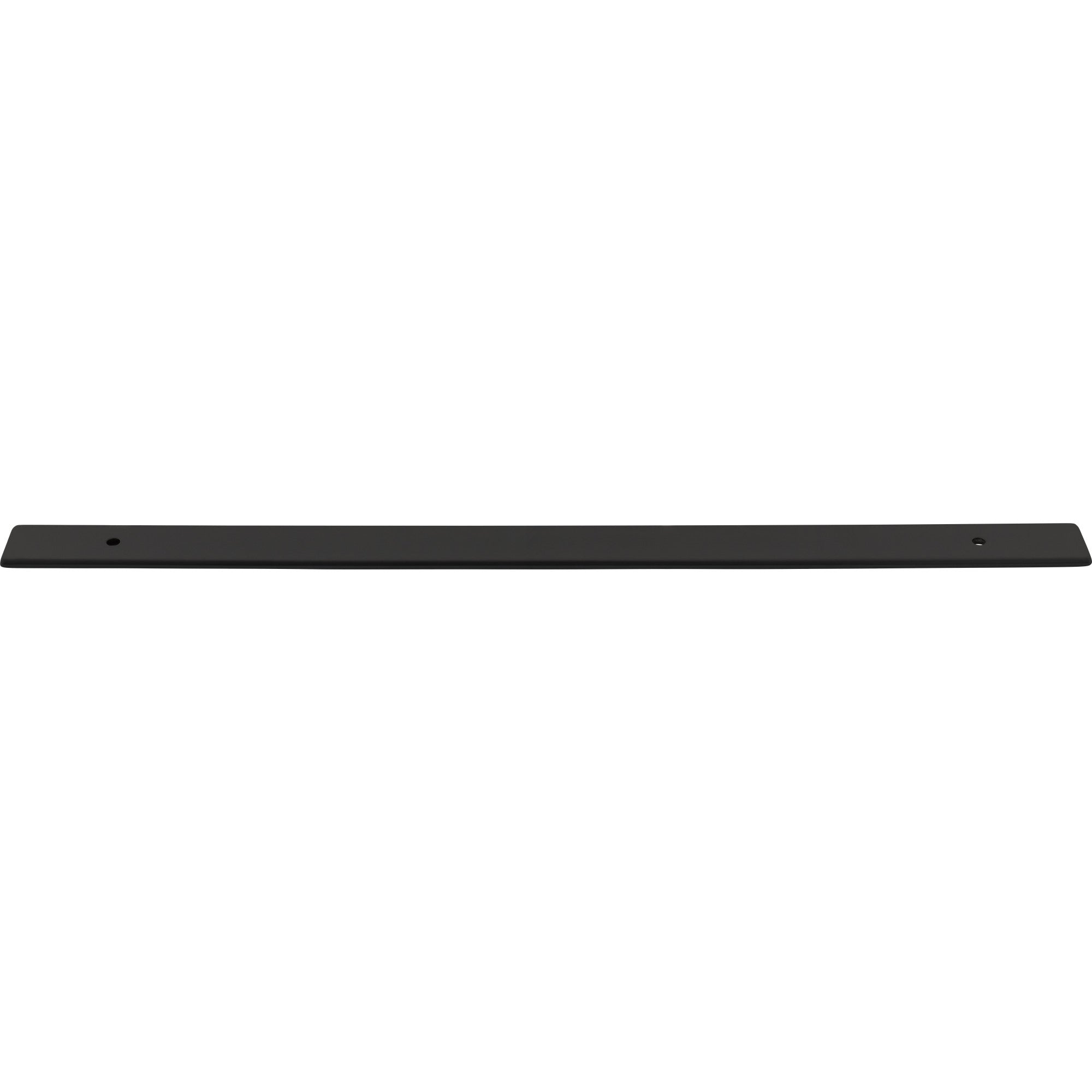 Radcliffe 12" Center to Center Pull Backplate - Flat Black