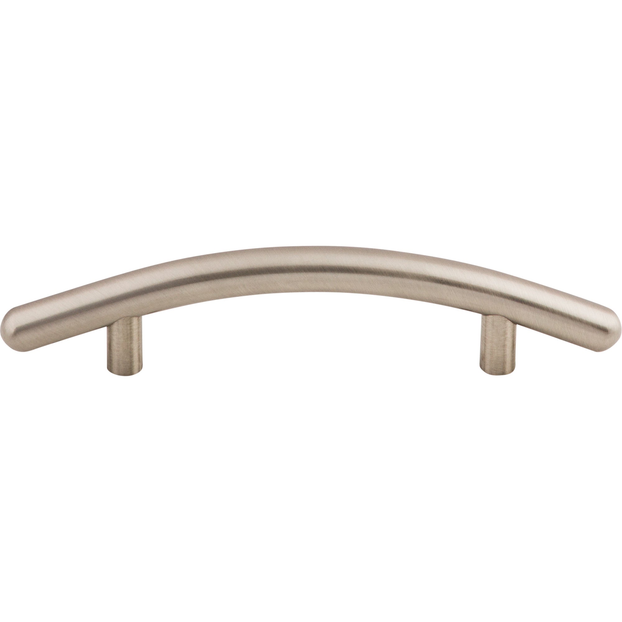 Curved Bar Pull - Brushed Satin Nickel