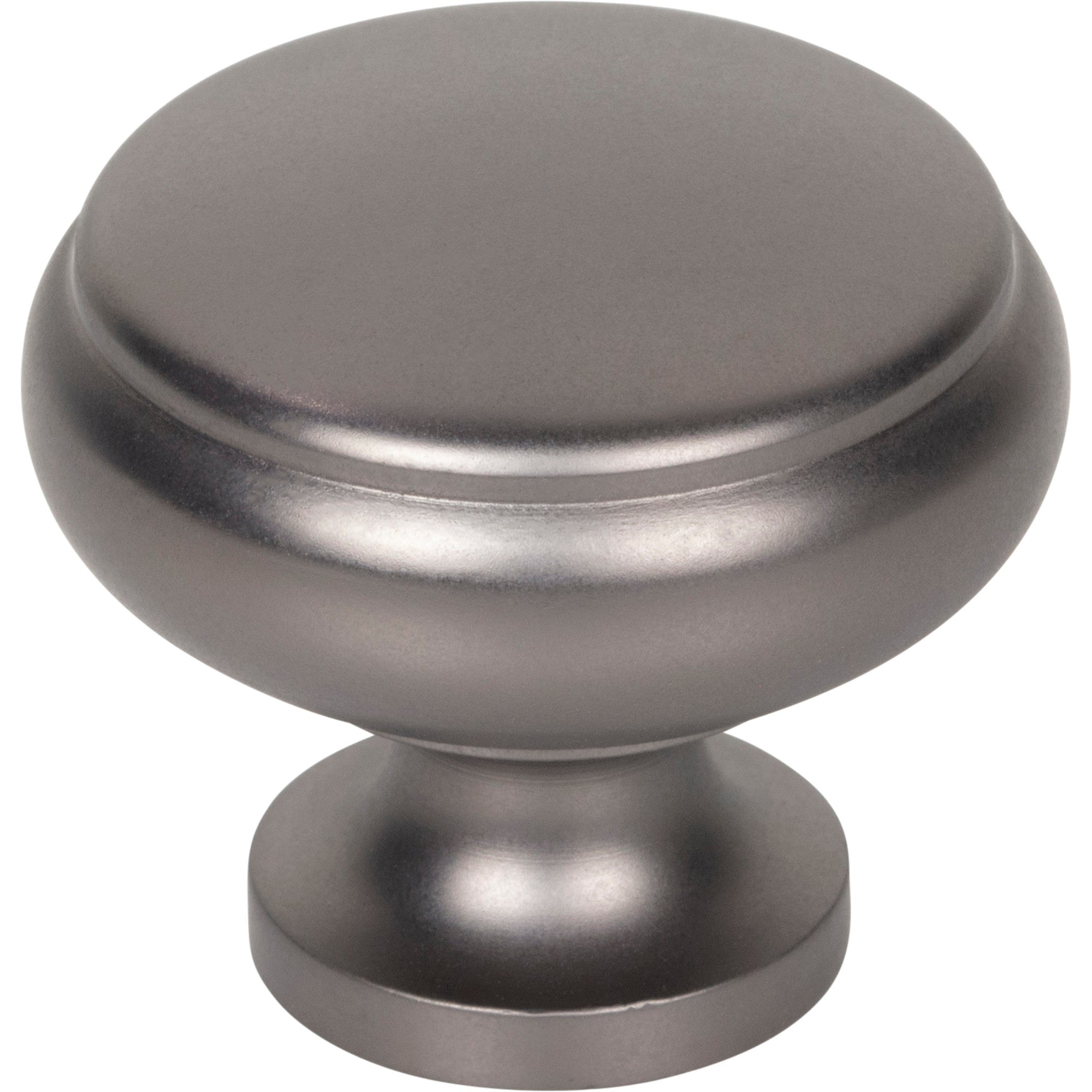 Cumberland 1 1/4" Diameter Round Knob - Ash Gray