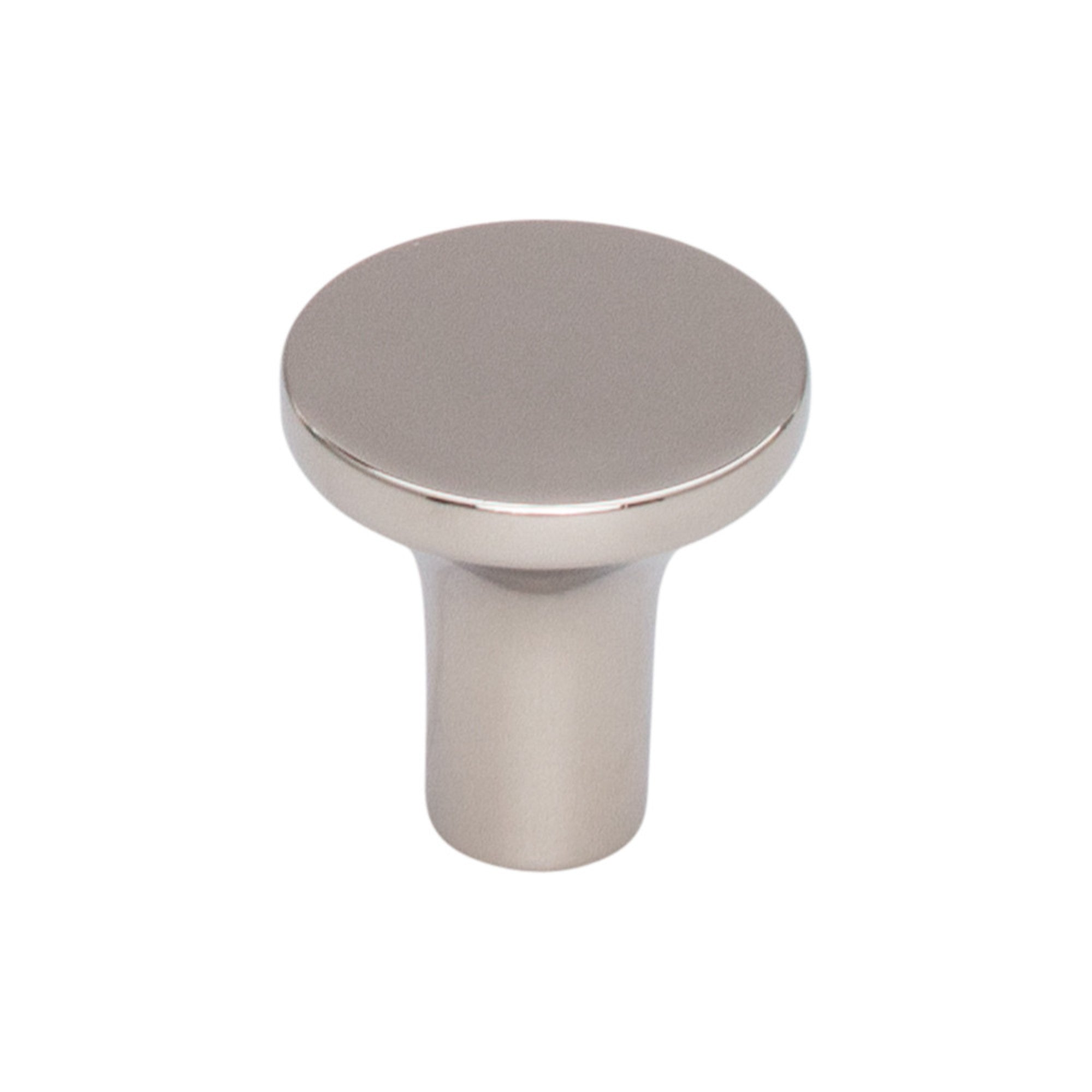 Marion 1" Diameter Round Knob - Polished Nickel