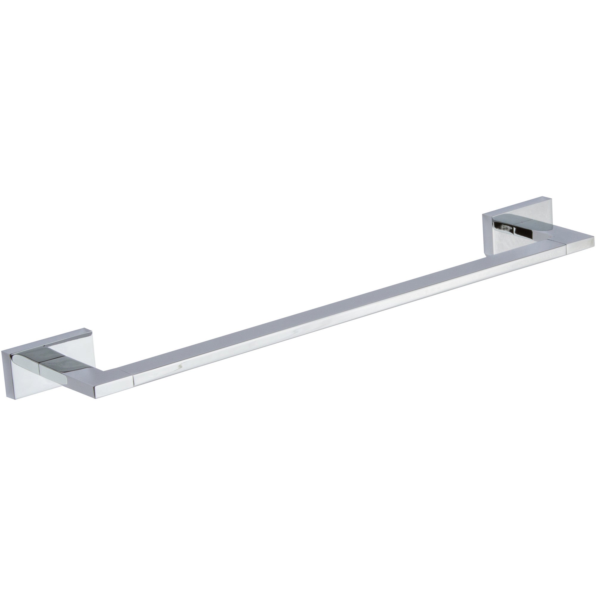 Axel Single 17 9/16" Wall Mounted  Towel Bar - Polished Chrome
