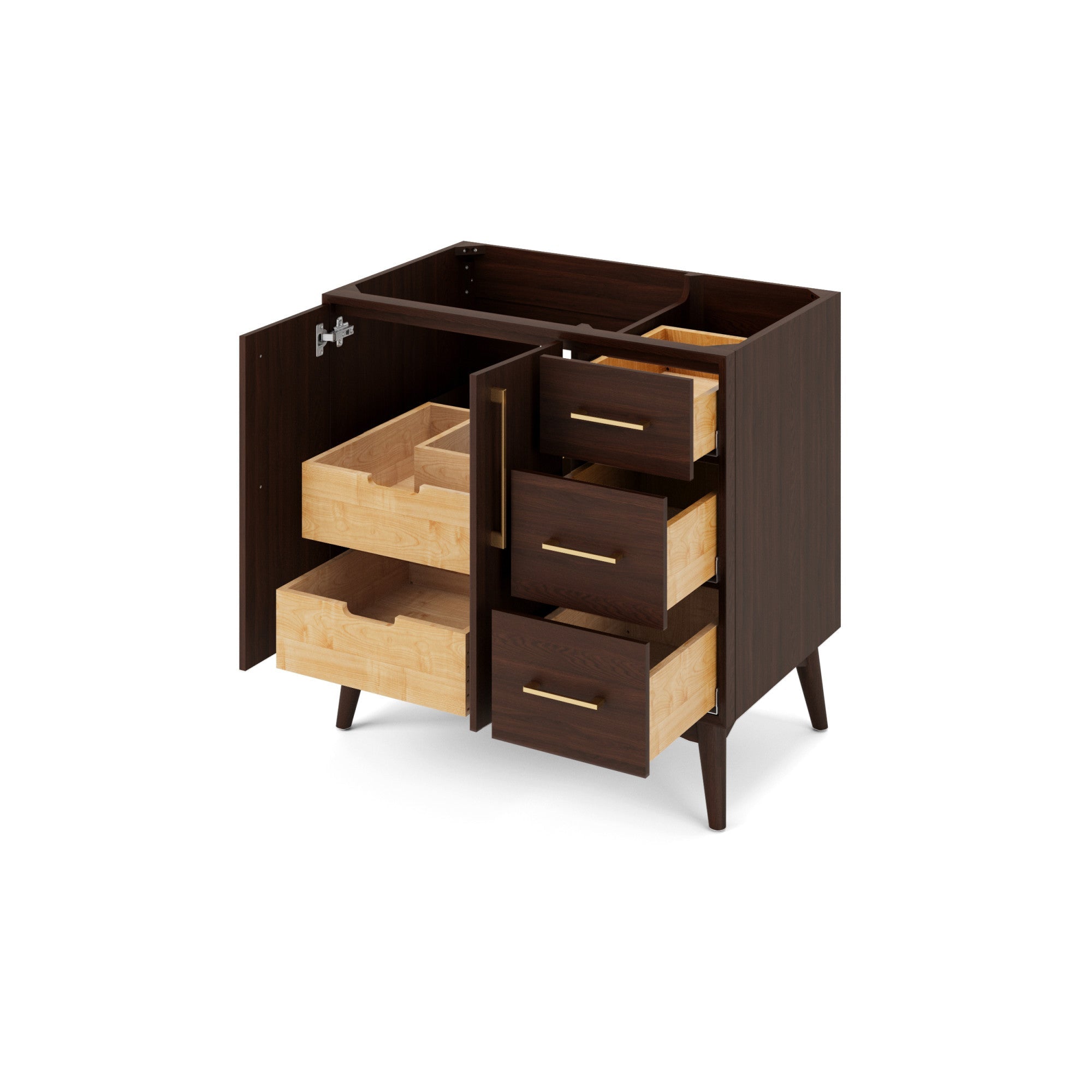 36" Dashwood Vanity – Dark Walnut