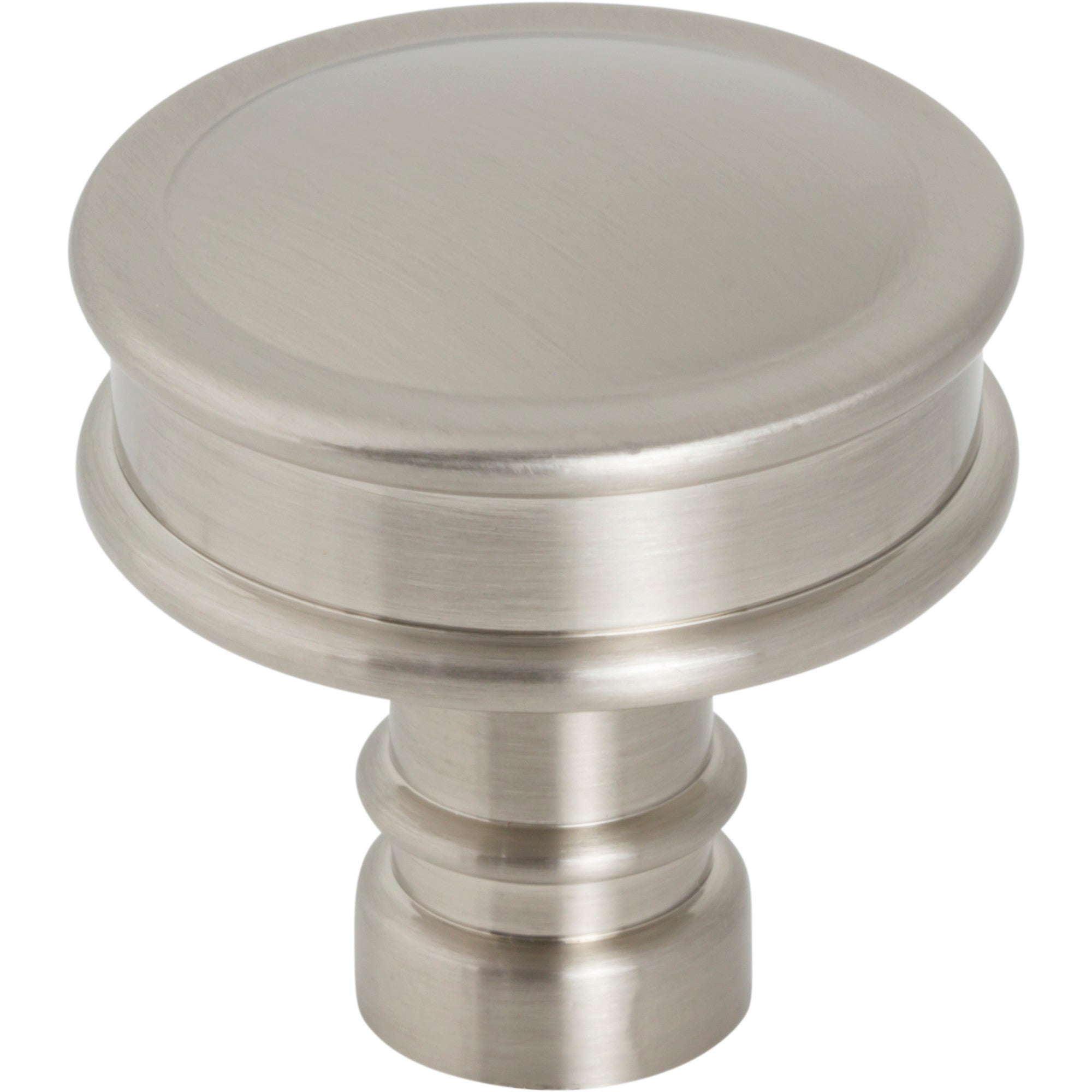 Cranford 1 1/4" Diameter Round Knob - Brushed Satin Nickel