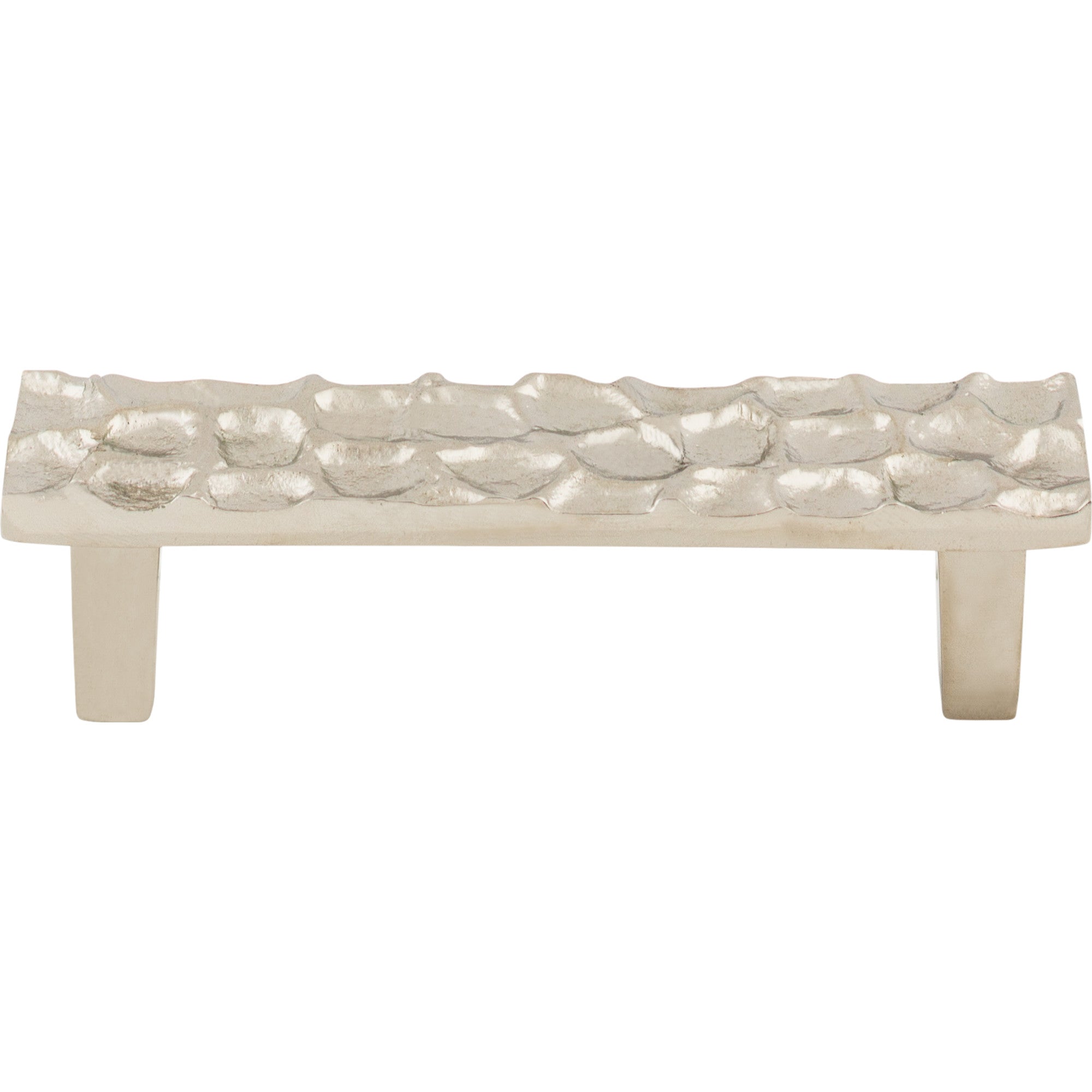 Cobblestone 3 3/4" Center to Center Bar Pull - Polished Nickel