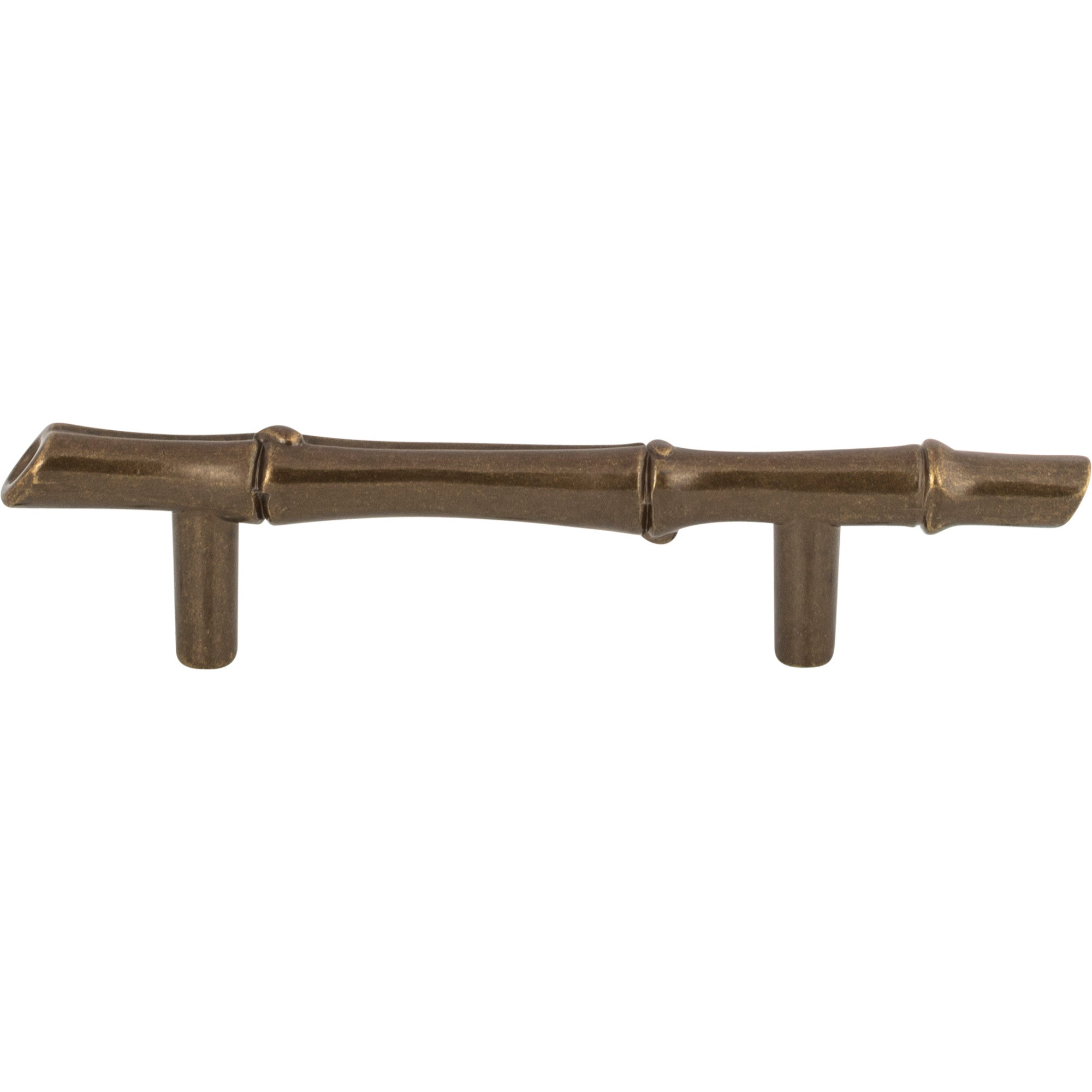 Bamboo Bar Pull - Burnished Bronze