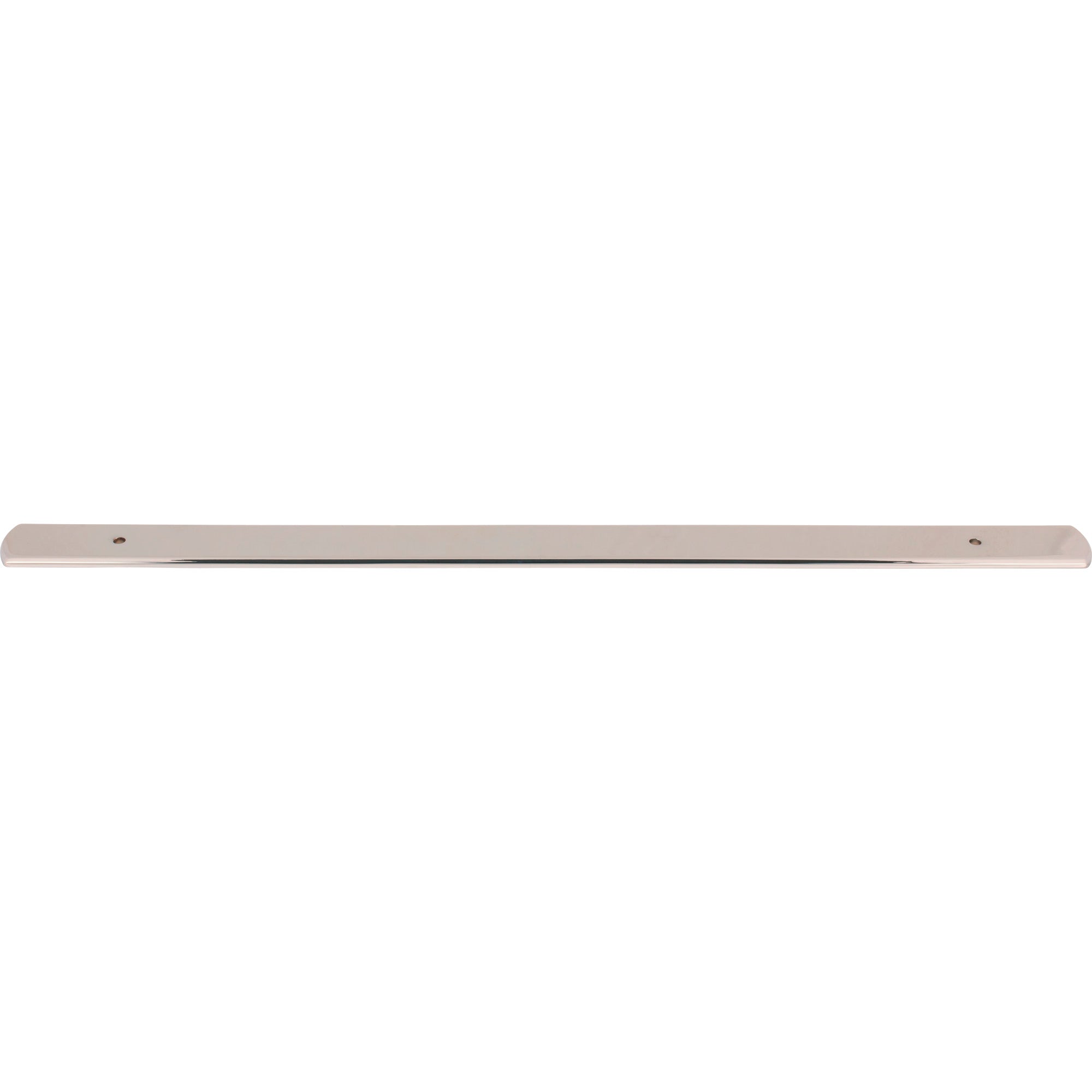 Wescott 18" Center to Center Pull Backplate - Polished Nickel