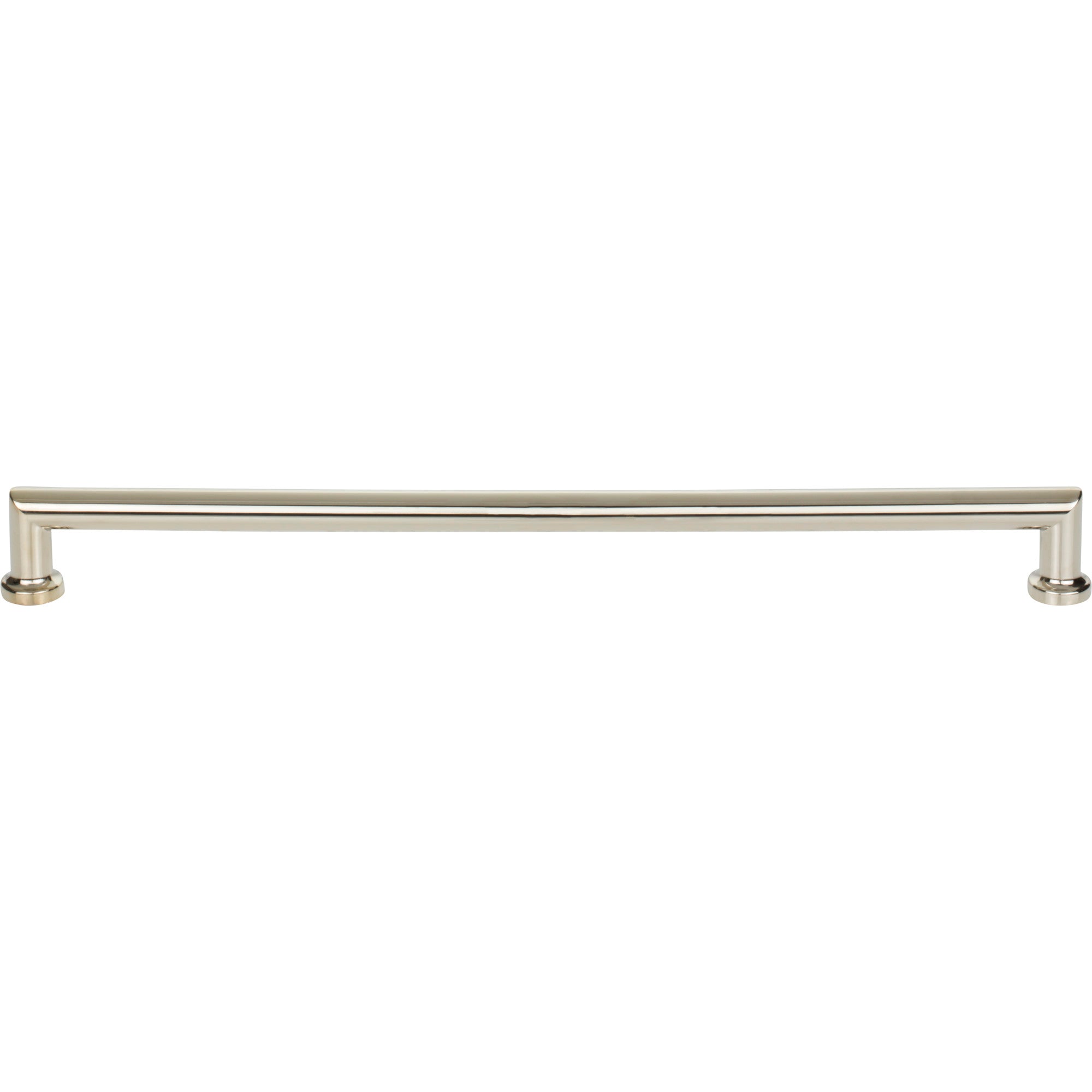 Morris 12" Center to Center Bar Pull - Polished Nickel