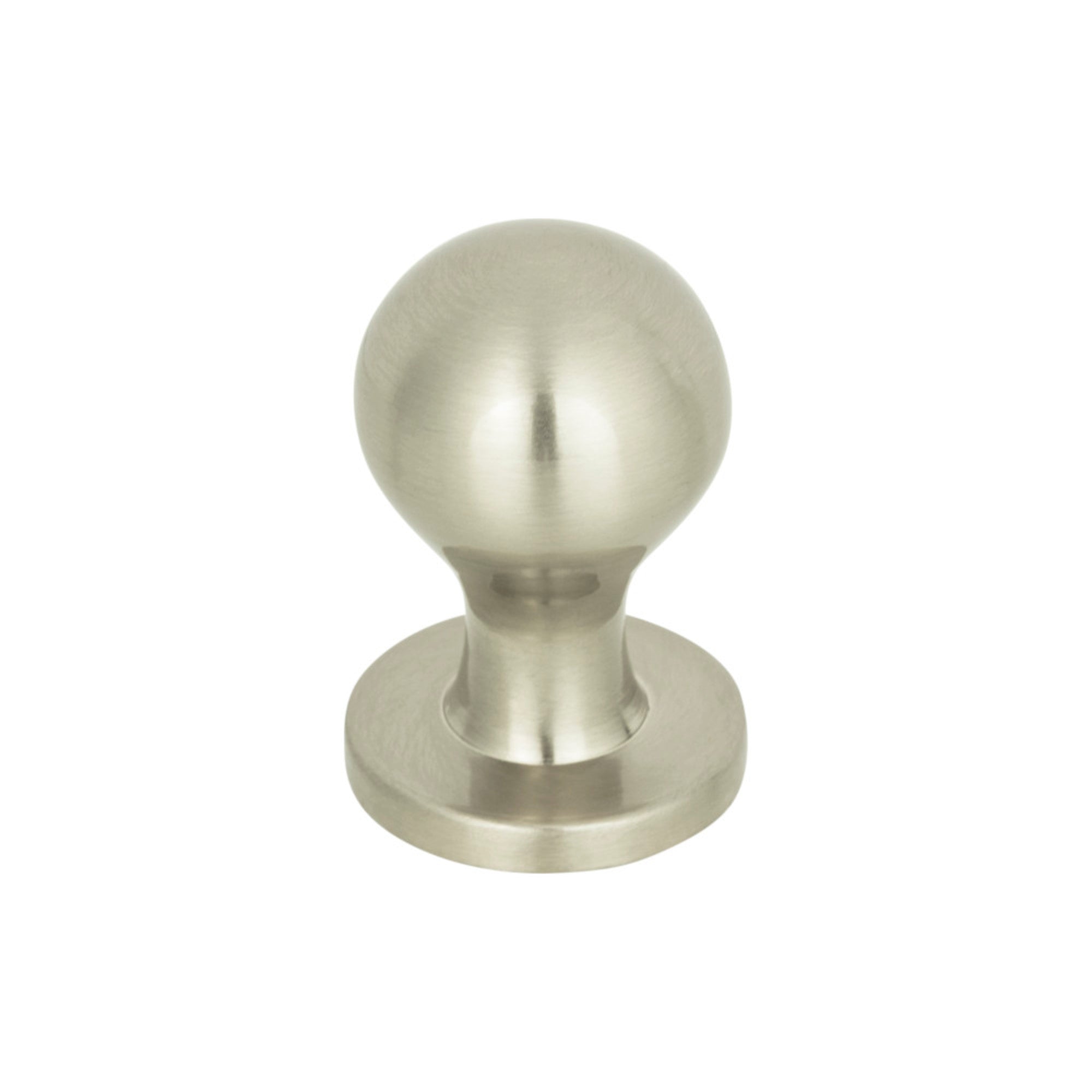 Nipple 3/ Round Knob - Brushed Nickel