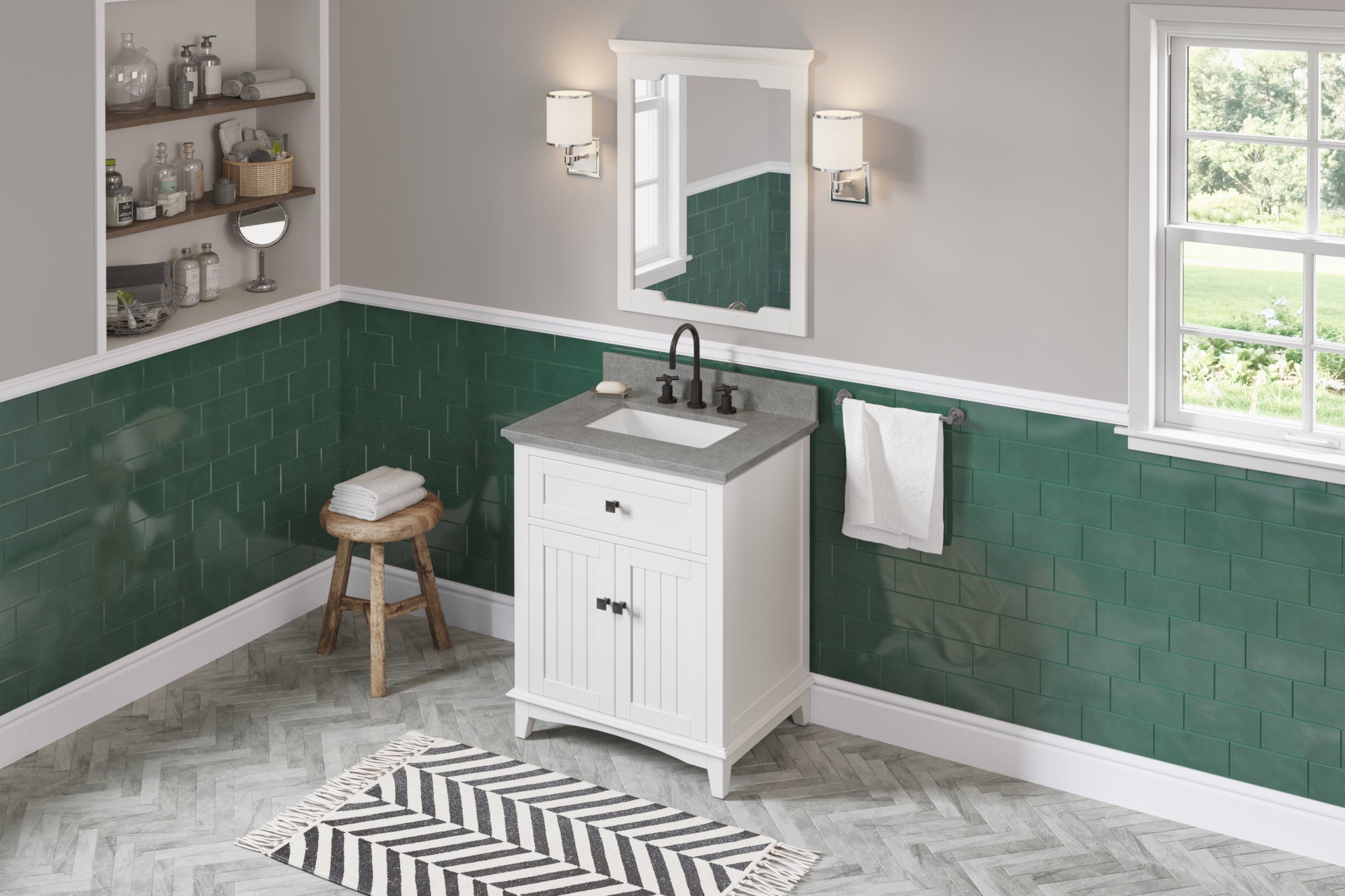 30" Savino Vanity – White