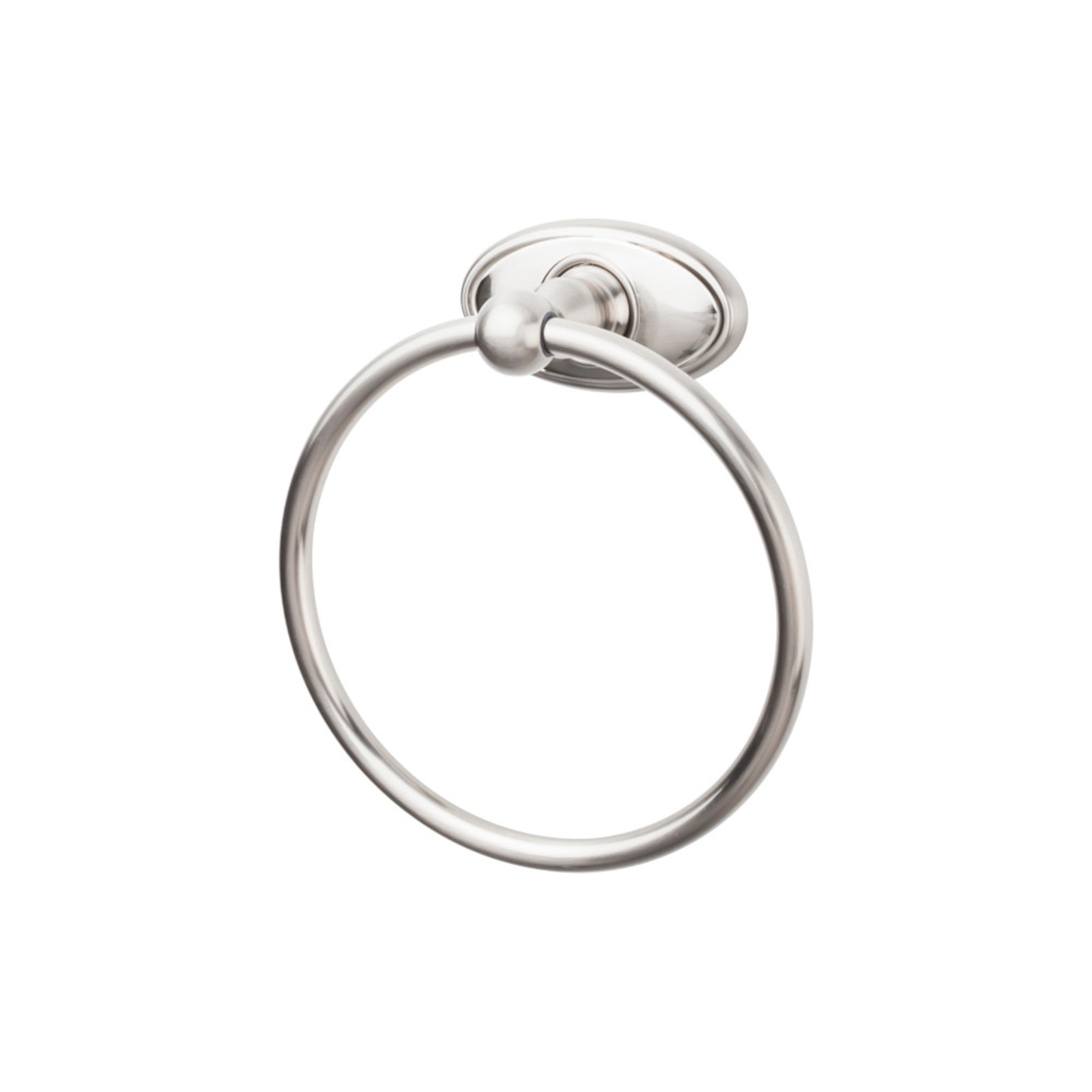 TOP BATH (R) Edwardian Bath  Towel Ring - Brushed Satin Nickel