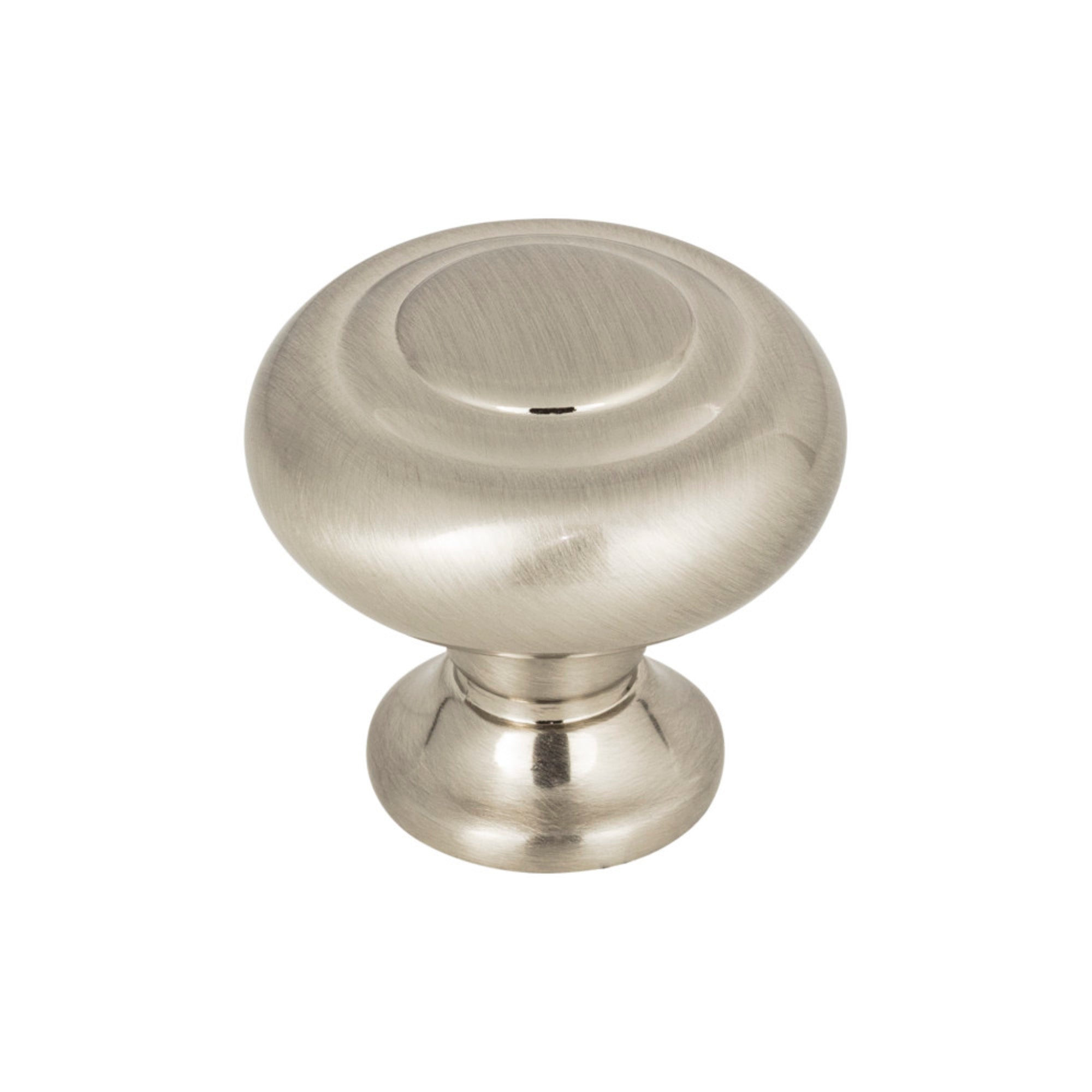 Kent Mushroom Knob - Brushed Satin Nickel