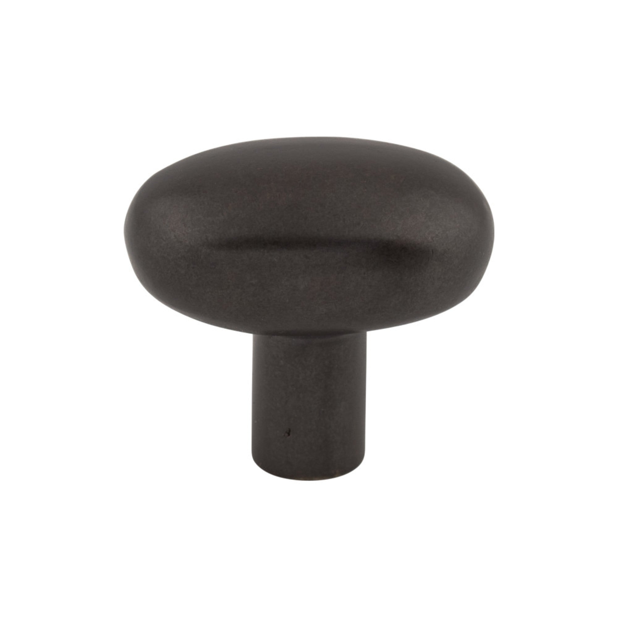 Aspen Small Potato Oval Knob - Medium Bronze