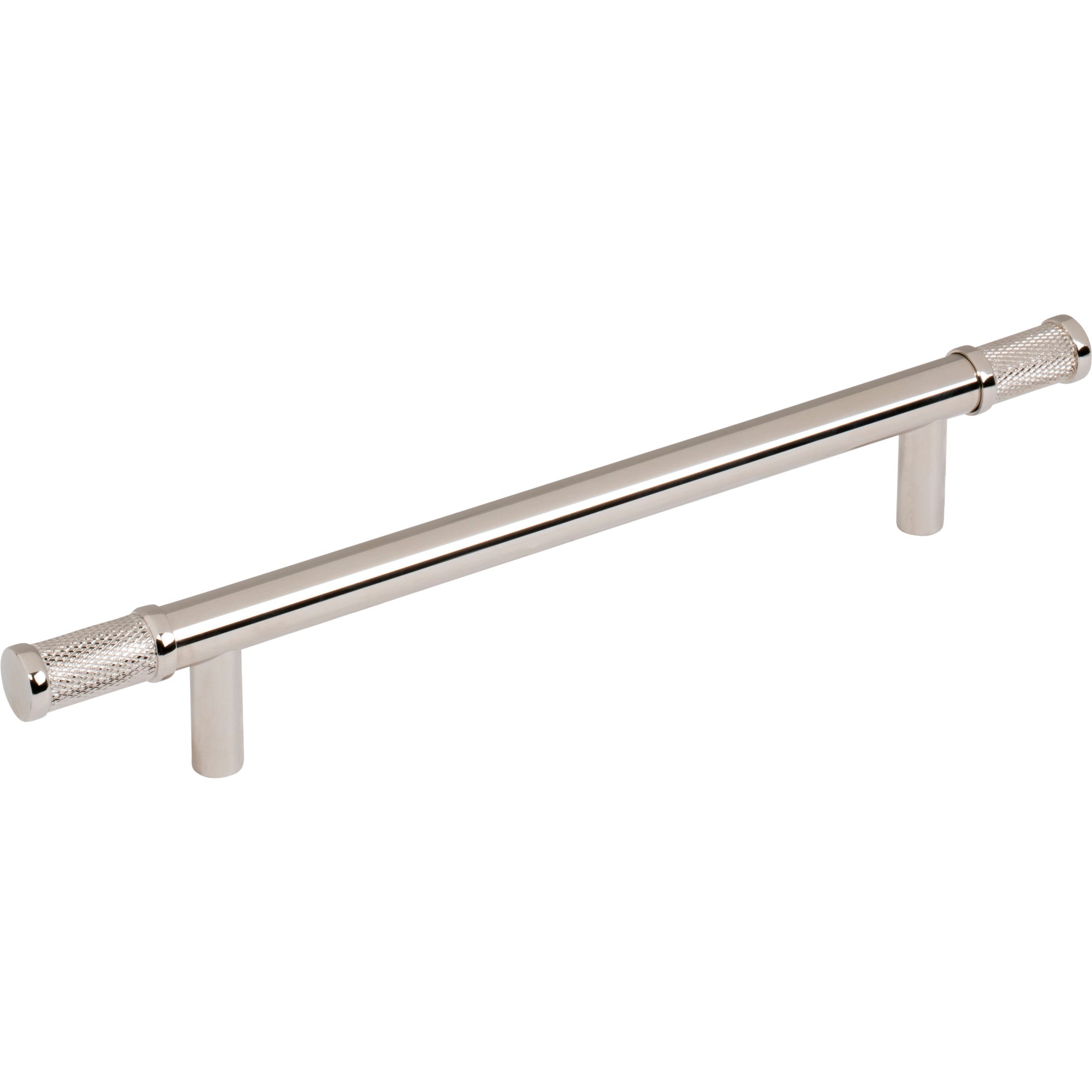 Burnham 6 5/16" Center to Center Bar Pull - Polished Nickel