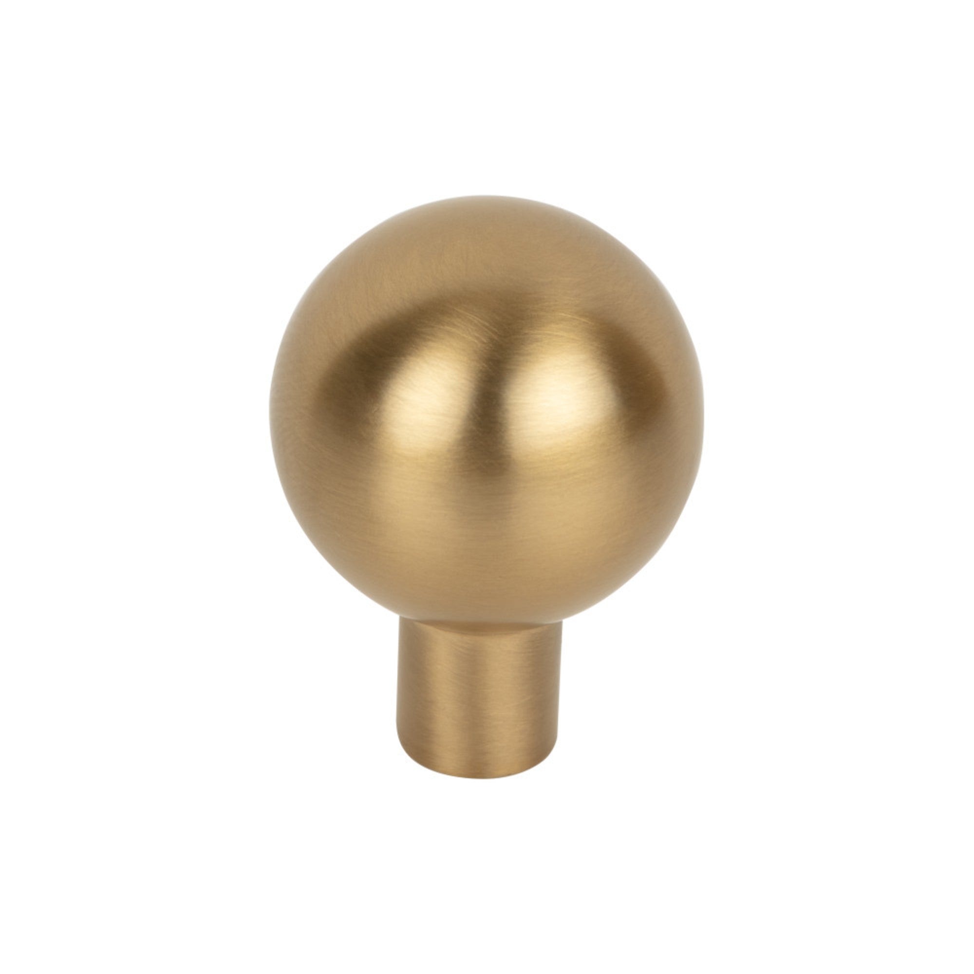 Brookline 1" Diameter Round Knob - Honey Bronze