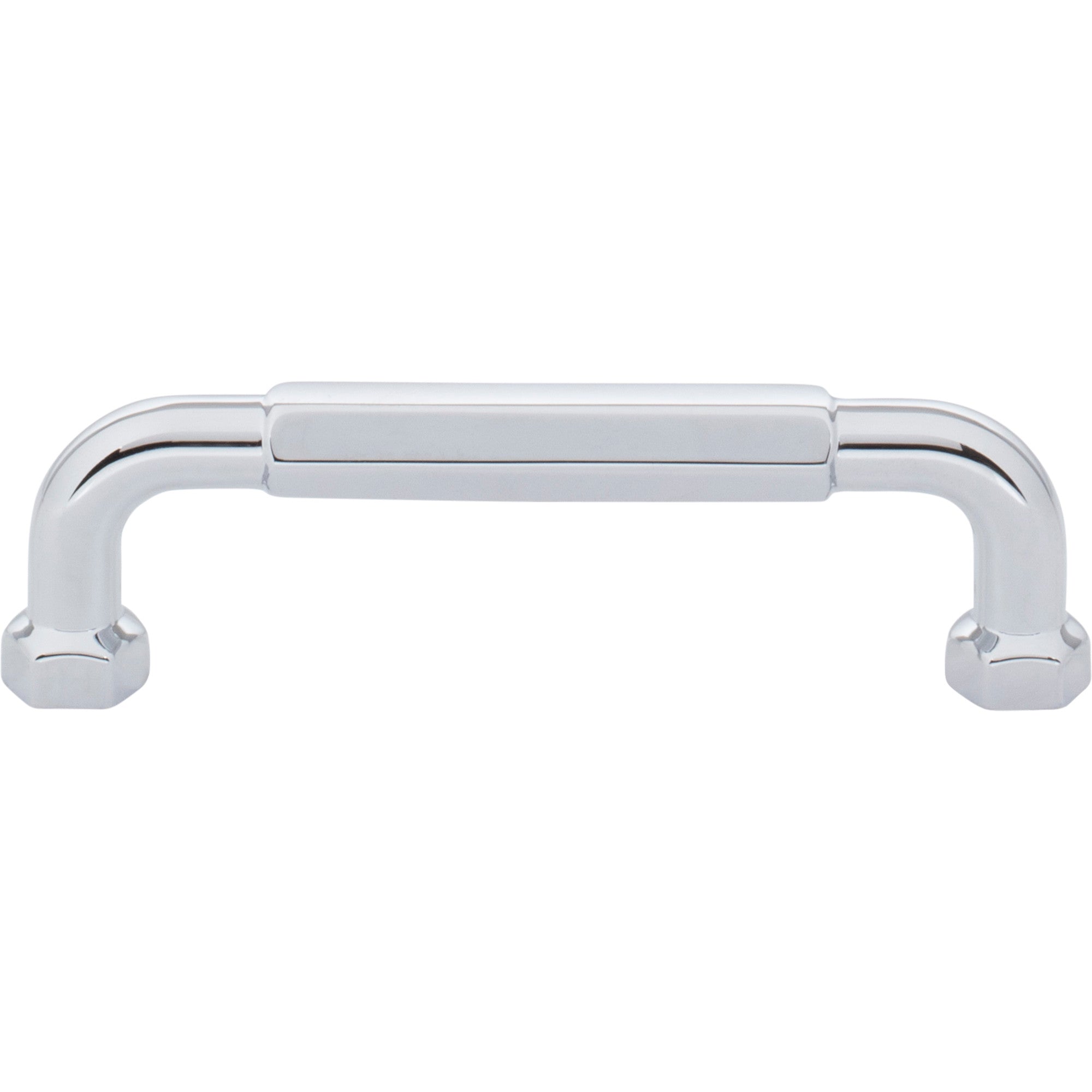 Dustin 3 3/4" Center to Center Bar Pull - Polished Chrome