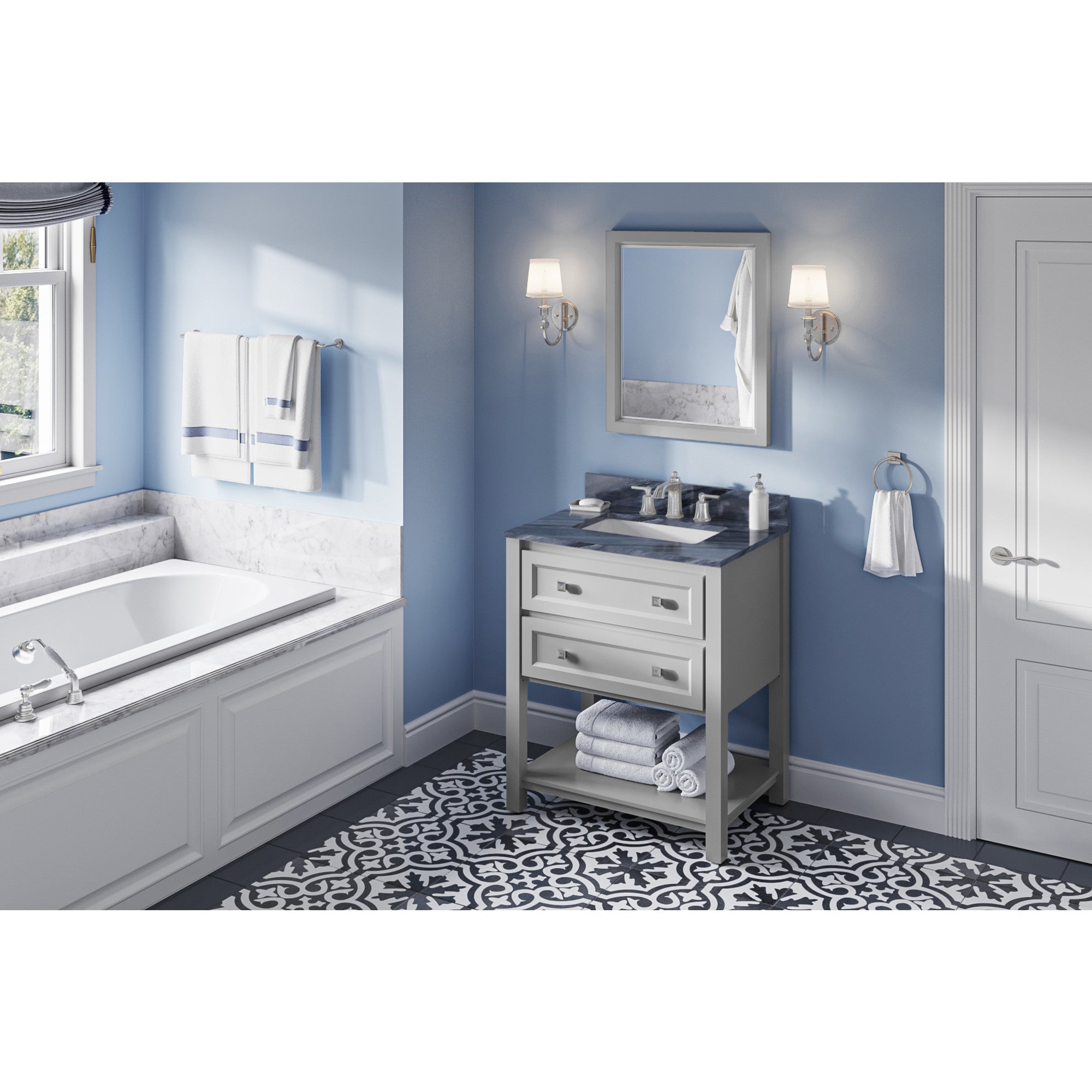 30" Adler Vanity – Grey