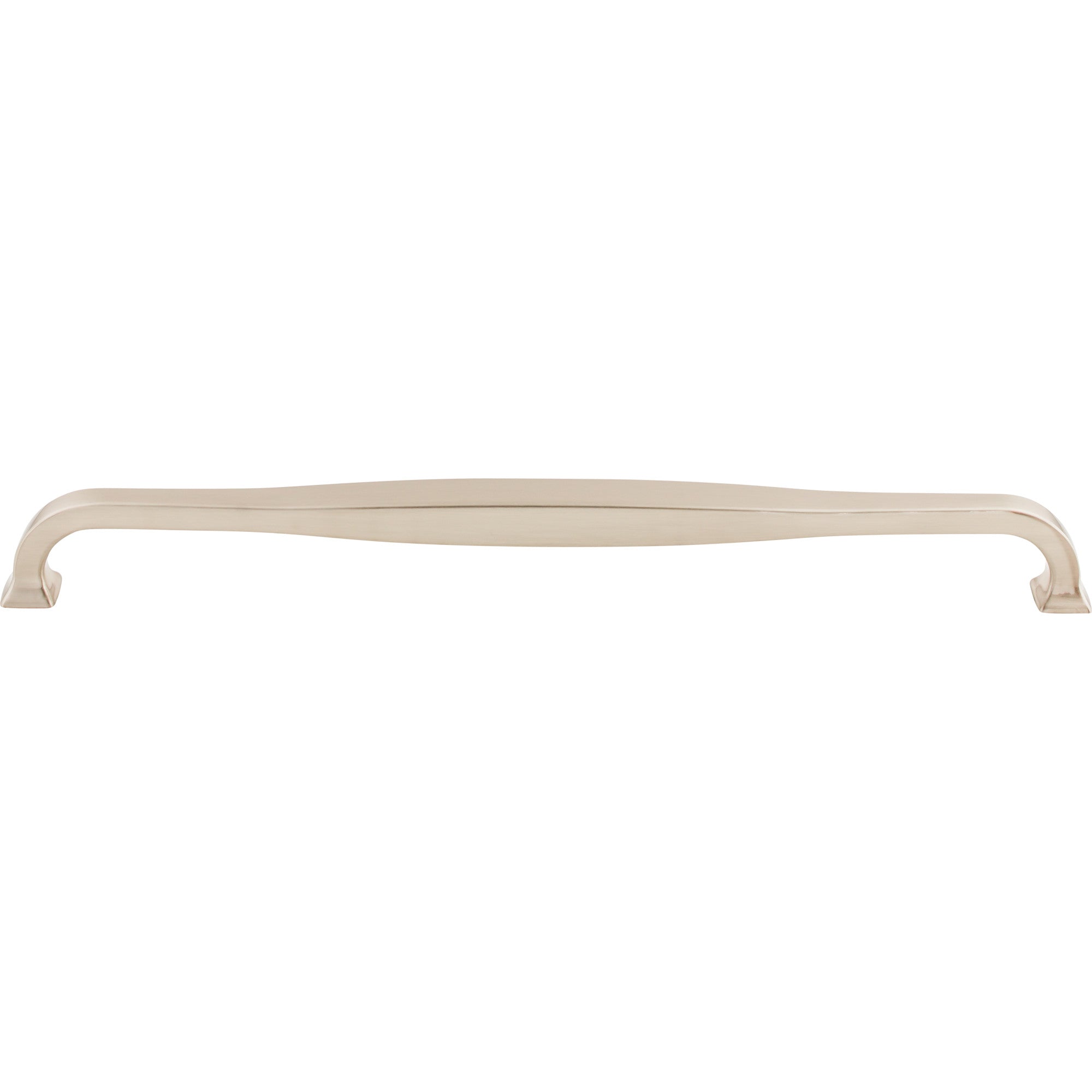 Contour 12" Center to Center Bar Pull - Brushed Satin Nickel