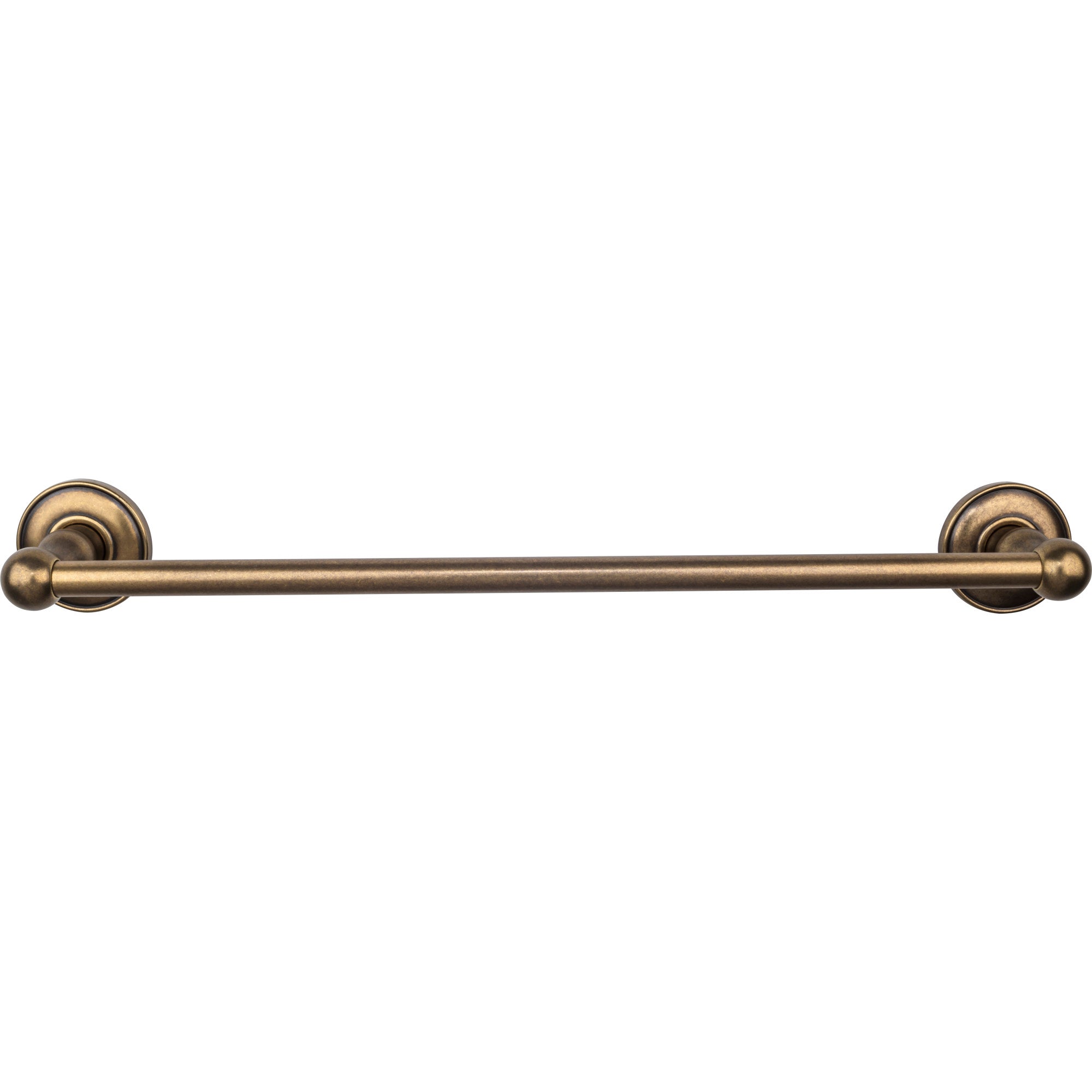 TOP BATH (R) Edwardian Bath Single 20 1/2" Wall Mounted  Towel Bar - German Bronze
