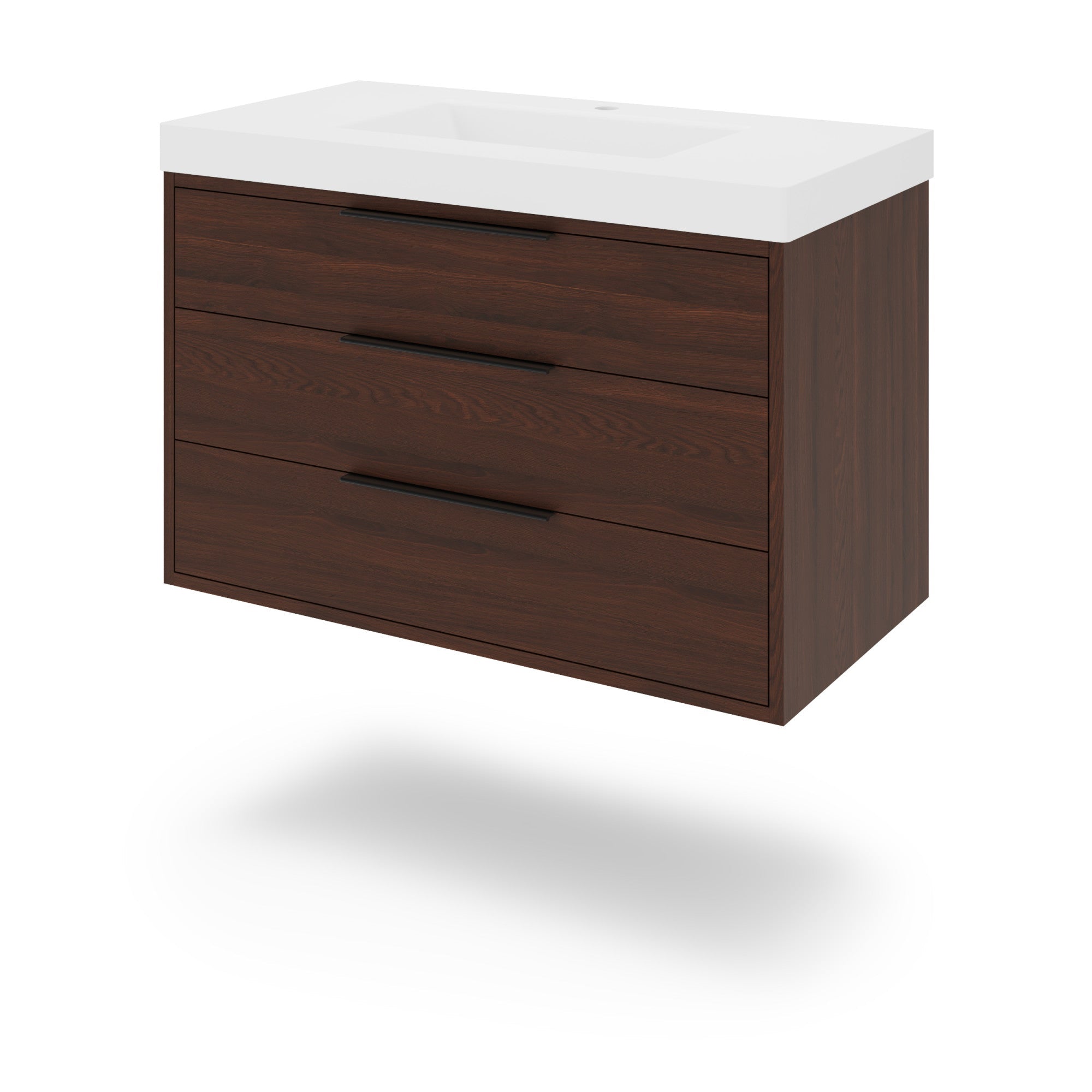 36" Gardner Vanity – Dark Walnut