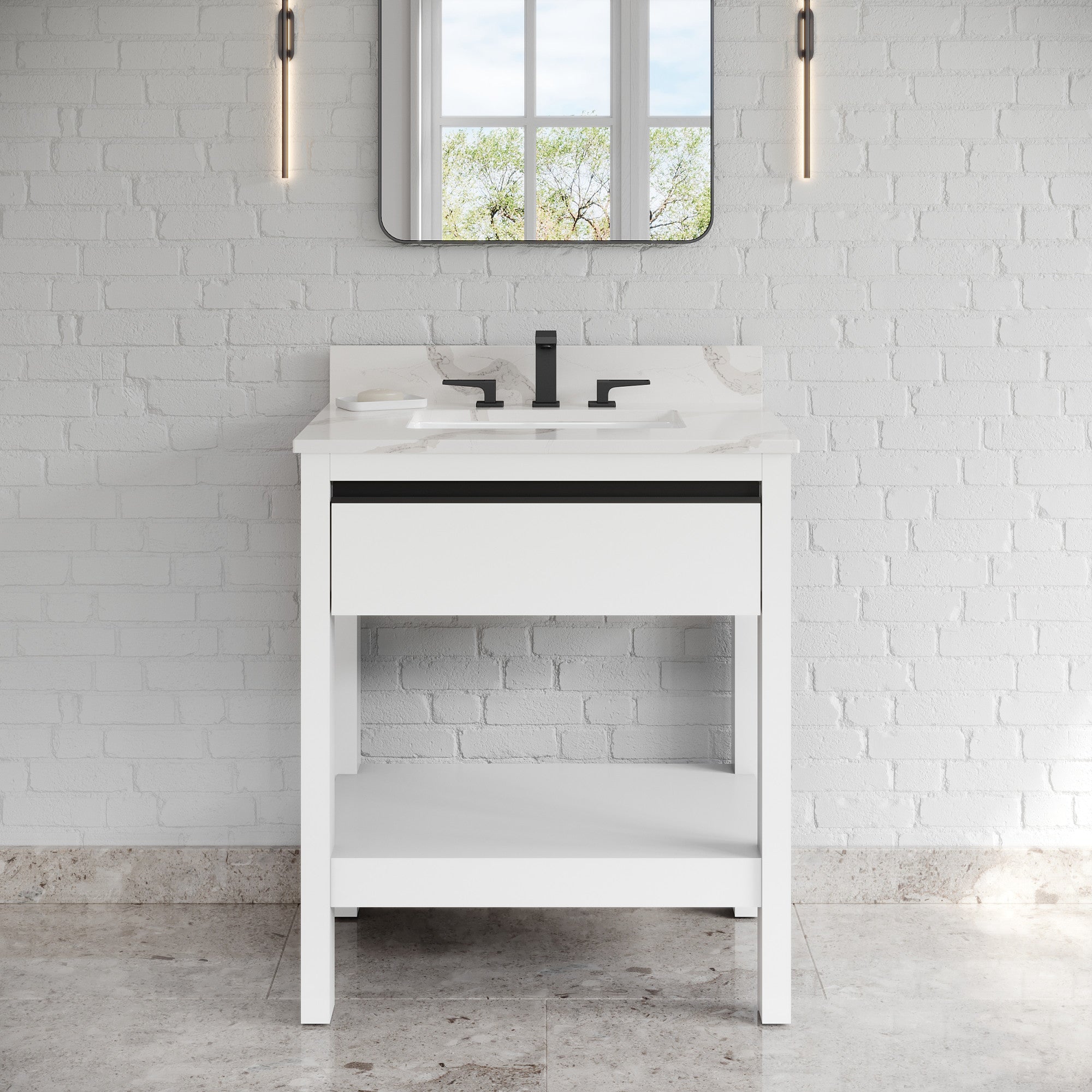 30" Jubilee Vanity – White